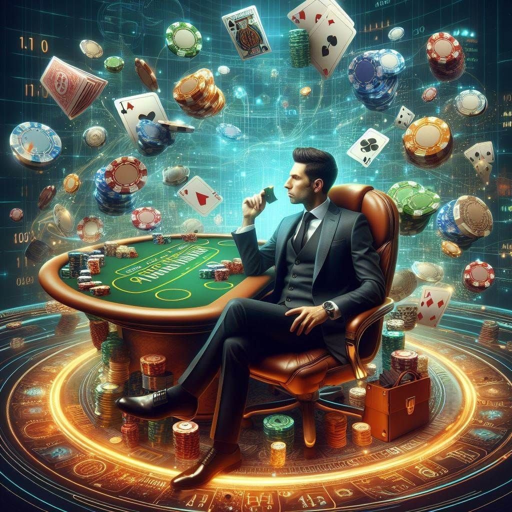 Struktur taruhan dan fase permainan Poker Indonesia di arenajaya dengan visualisasi blind dan pot
